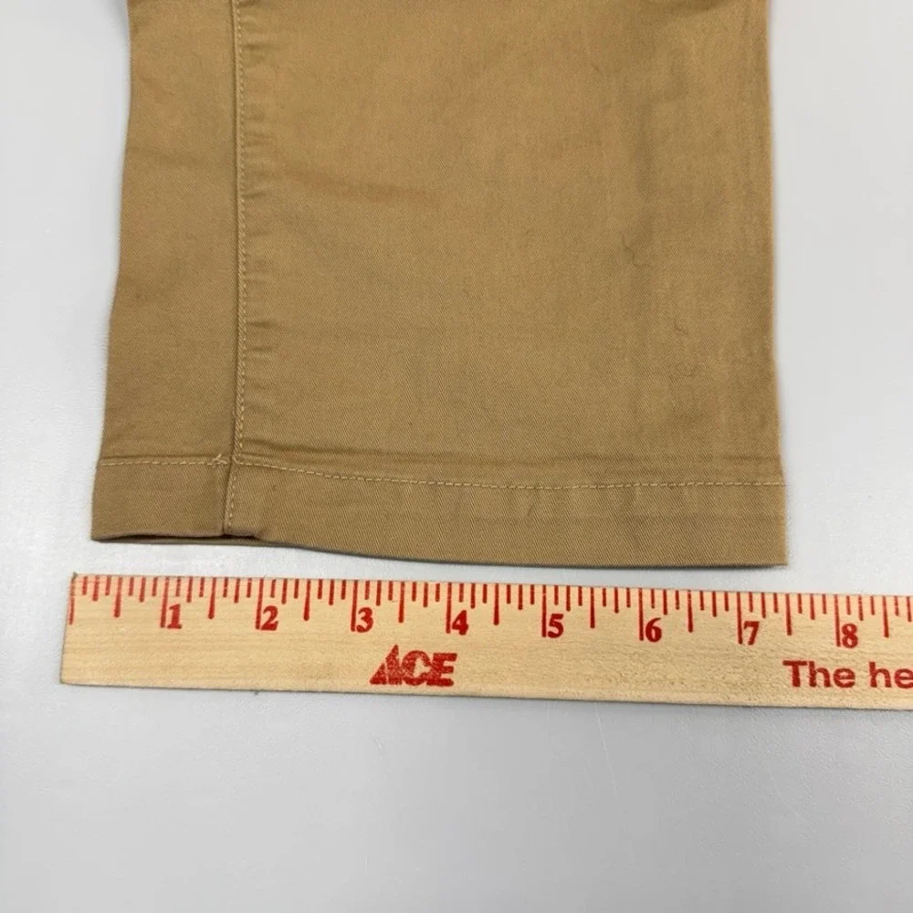 The North Face Mens Chino Pants Tan Khaki Stretch Straight Leg 32 Long
